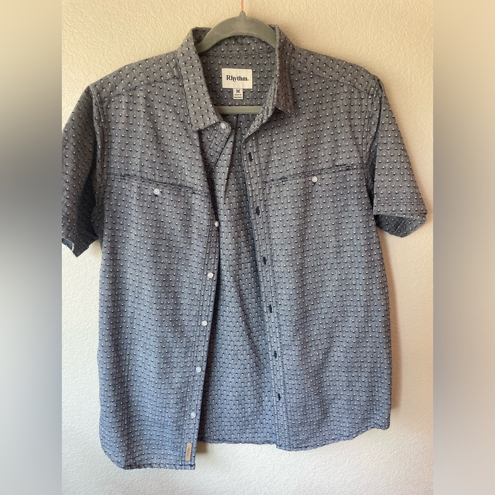 Rhythm Short Sleeve Button Up Shirt